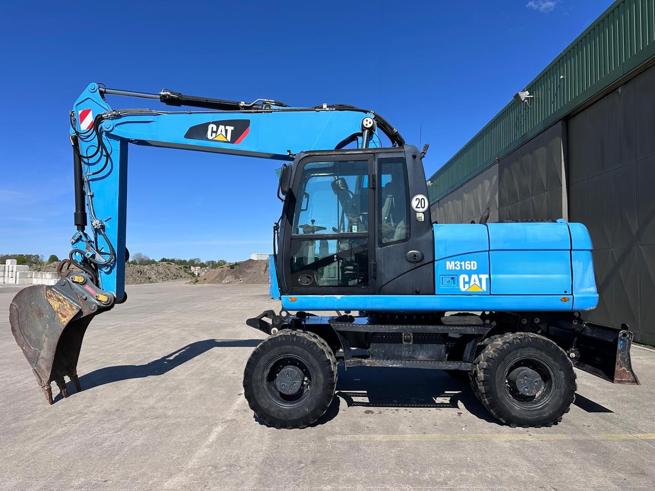 CATERPILLAR M 316 D Oil Quick OQ 65 Deutsche Maschine Top ! - Mobiele graafmachine: afbeelding 5 CATERPILLAR M 316 D Oil Quick OQ 65 Deutsche Maschine Top ! - Mobiele graafmachine: afbeelding 5