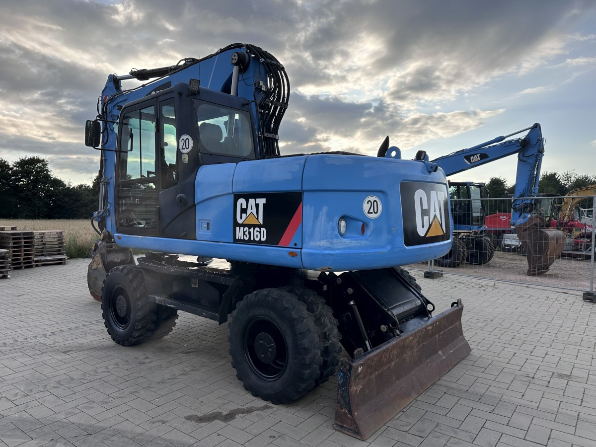 CATERPILLAR M 316 D Oil Quick OQ 65 Deutsche Maschine Top ! - Mobiele graafmachine: afbeelding 5 CATERPILLAR M 316 D Oil Quick OQ 65 Deutsche Maschine Top ! - Mobiele graafmachine: afbeelding 5