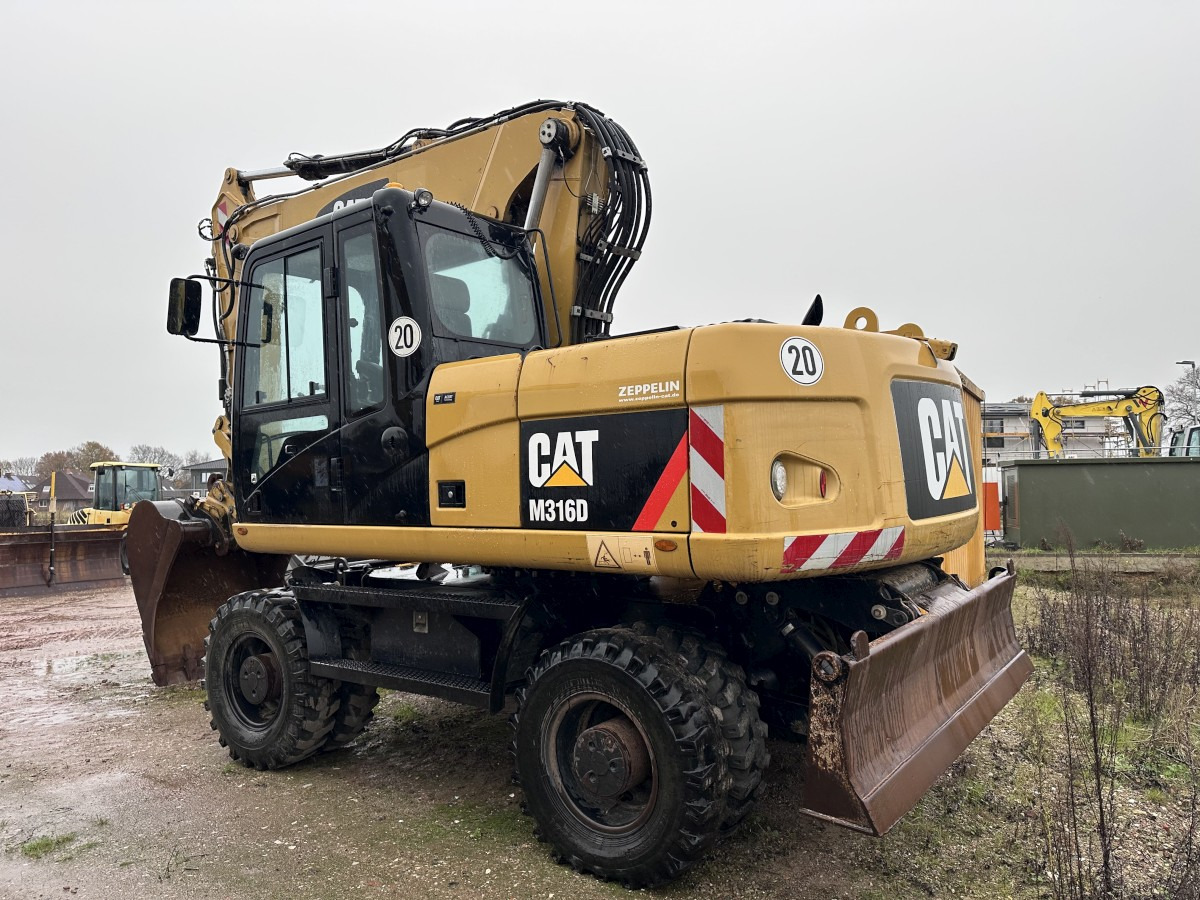 CATERPILLAR M 316 D full Hydr. Top Zustand German machine ! - Mobiele graafmachine: afbeelding 2 CATERPILLAR M 316 D full Hydr. Top Zustand German machine ! - Mobiele graafmachine: afbeelding 2