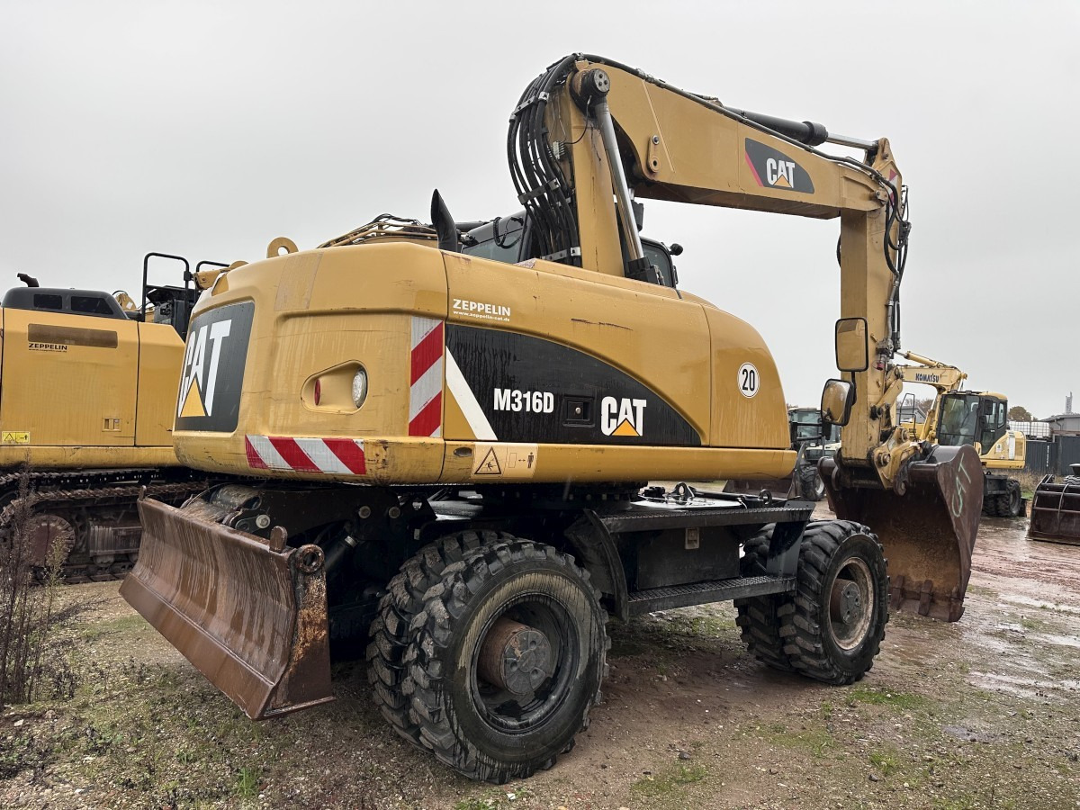 CATERPILLAR M 316 D full Hydr. Top Zustand German machine ! - Mobiele graafmachine: afbeelding 3 CATERPILLAR M 316 D full Hydr. Top Zustand German machine ! - Mobiele graafmachine: afbeelding 3
