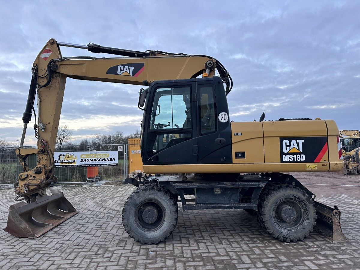CATERPILLAR M 318 D full Hydr. Top Zustand German machine ! - Mobiele graafmachine: afbeelding 1 CATERPILLAR M 318 D full Hydr. Top Zustand German machine ! - Mobiele graafmachine: afbeelding 1