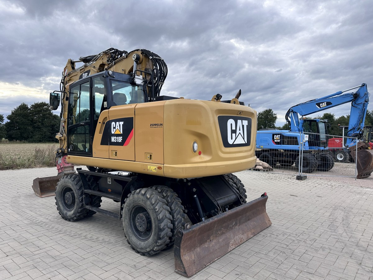 CATERPILLAR M 318 F Offset boom Deutsche Maschine Top ! - Mobiele graafmachine: afbeelding 5 CATERPILLAR M 318 F Offset boom Deutsche Maschine Top ! - Mobiele graafmachine: afbeelding 5