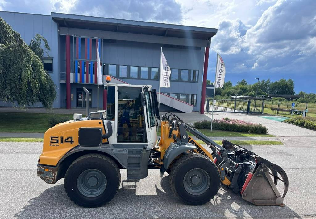 Liebherr L 514 Stereo +30 Kmh Klima 3er Kreis Greifschaufel - Wiellader: afbeelding 2 Liebherr L 514 Stereo +30 Kmh Klima 3er Kreis Greifschaufel - Wiellader: afbeelding 2