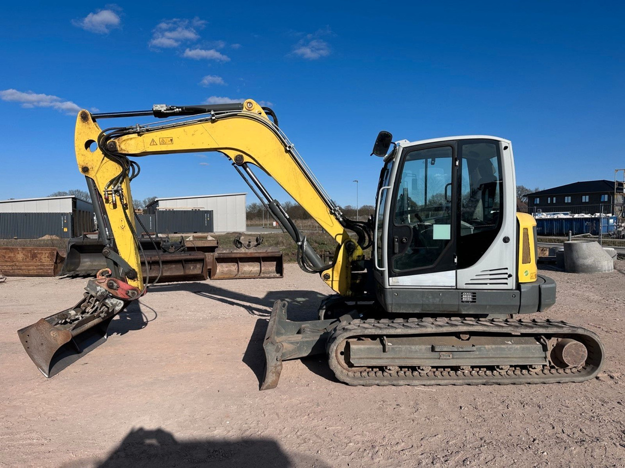 WACKER EZ 80 Top Zustand GLV -Tieflöffel German machine - Minigraafmachine: afbeelding 1 WACKER EZ 80 Top Zustand GLV -Tieflöffel German machine - Minigraafmachine: afbeelding 1
