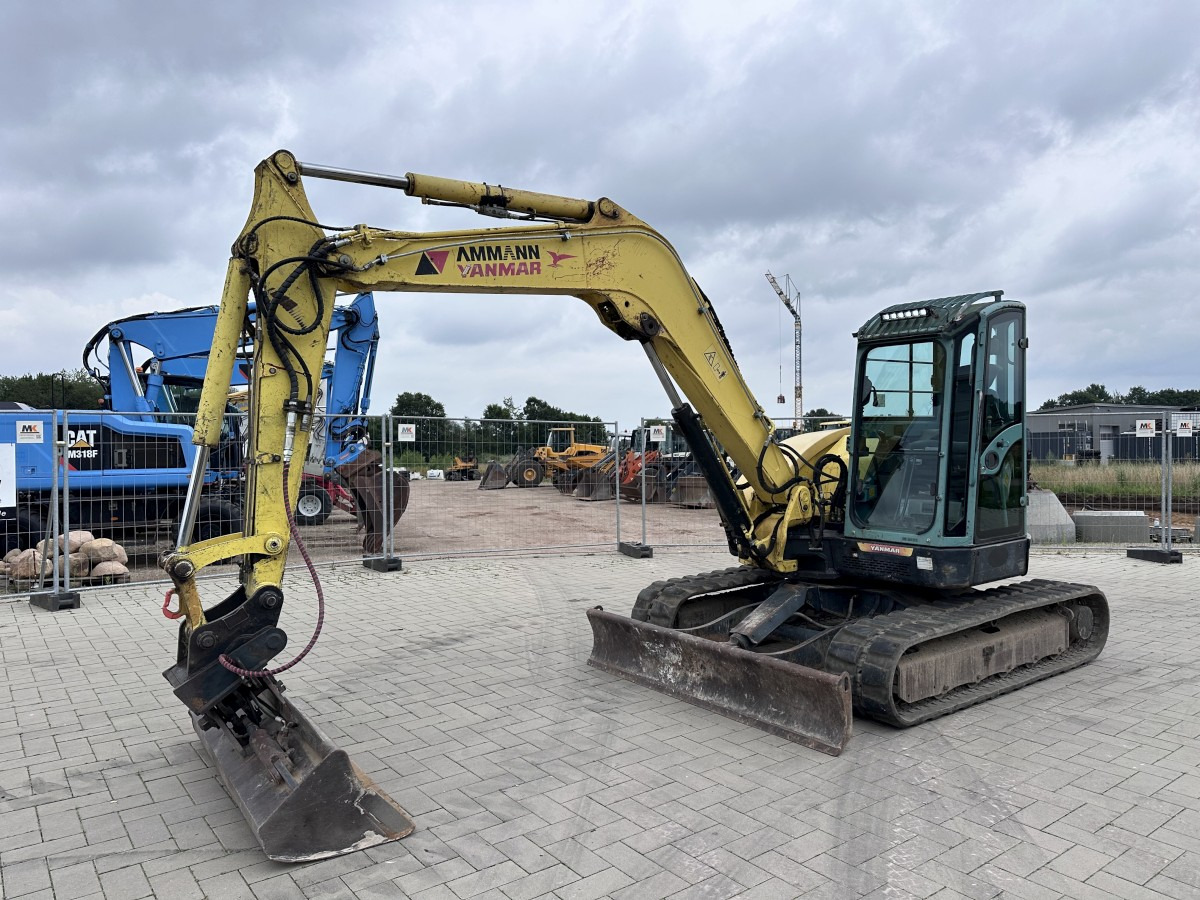 YANMAR Vio 75 Top Zustand German machine ! ! ! - Minigraafmachine: afbeelding 3 YANMAR Vio 75 Top Zustand German machine ! ! ! - Minigraafmachine: afbeelding 3