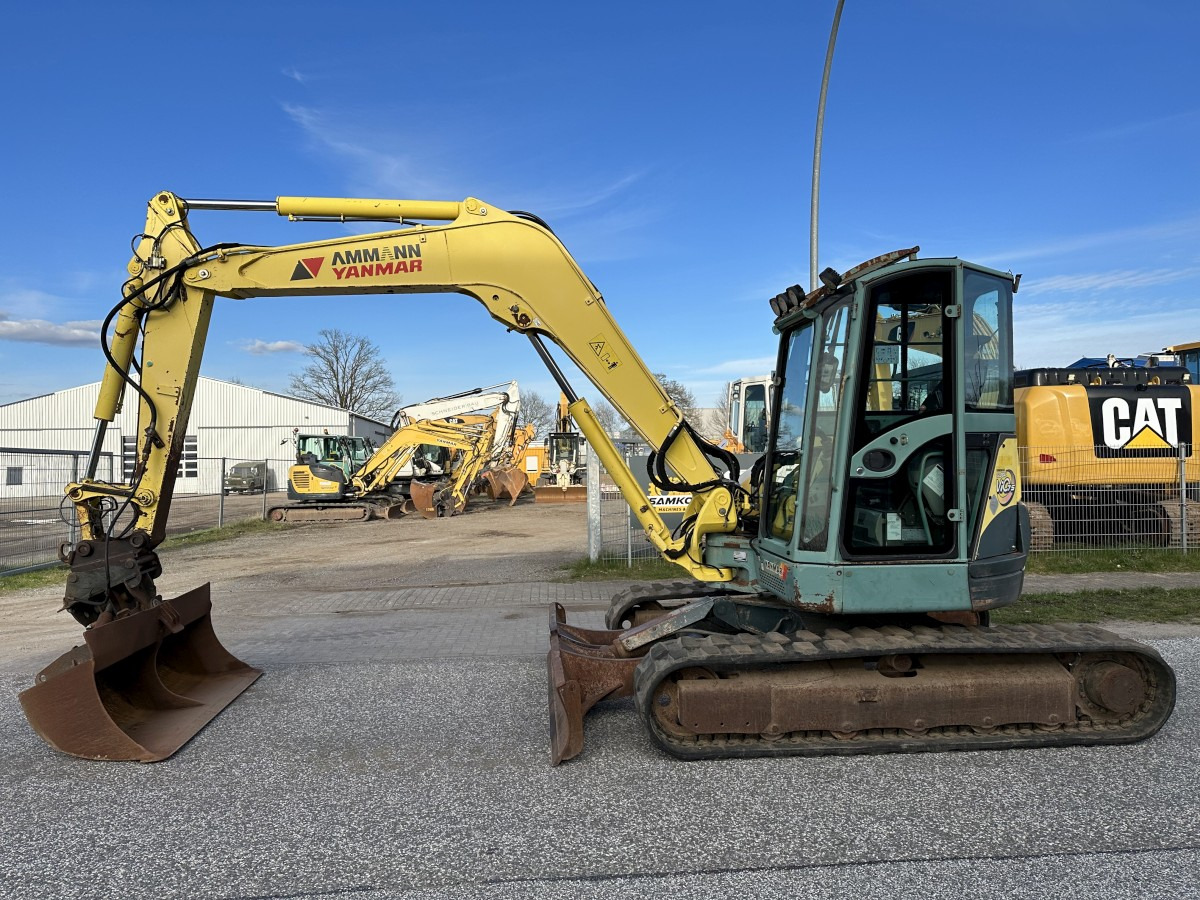 YANMAR Vio 75 Top Zustand German machine ! ! ! - Minigraafmachine: afbeelding 4 YANMAR Vio 75 Top Zustand German machine ! ! ! - Minigraafmachine: afbeelding 4