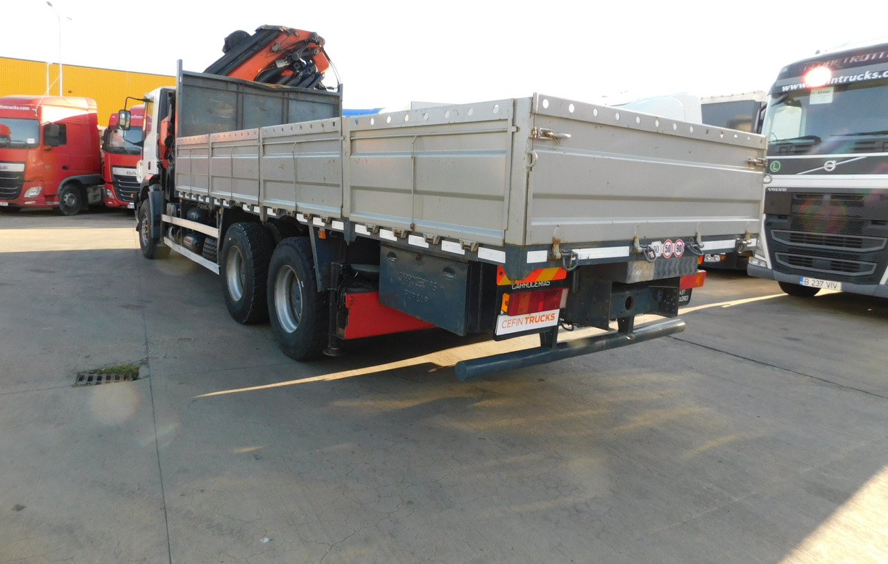 Iveco Magirus trakker - Vrachtwagen met open laadbak, Kraanwagen: afbeelding 4 Iveco Magirus trakker - Vrachtwagen met open laadbak, Kraanwagen: afbeelding 4