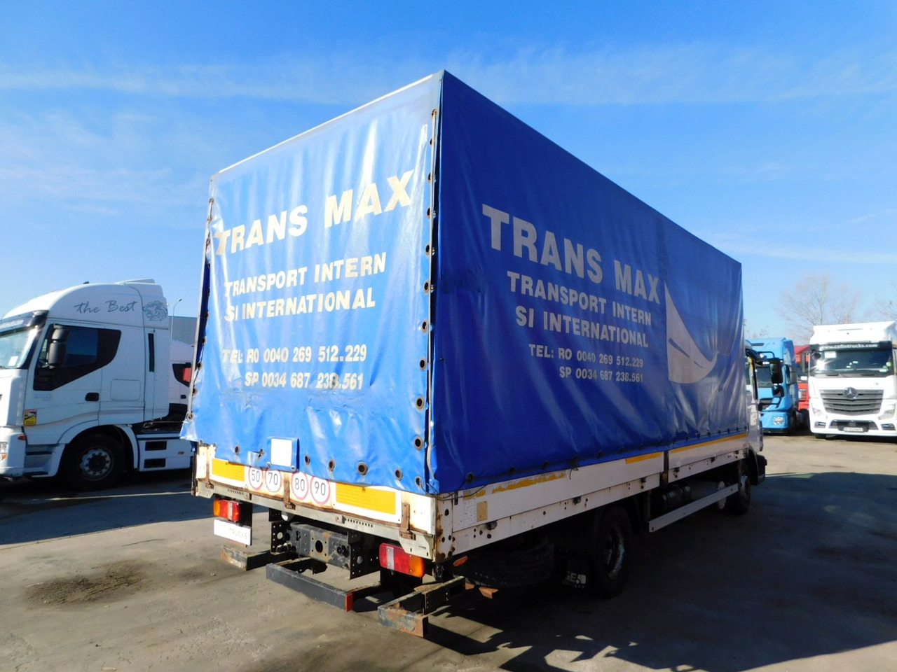 Man Tgl 8180 - Schuifzeilen vrachtwagen: afbeelding 3 Man Tgl 8180 - Schuifzeilen vrachtwagen: afbeelding 3