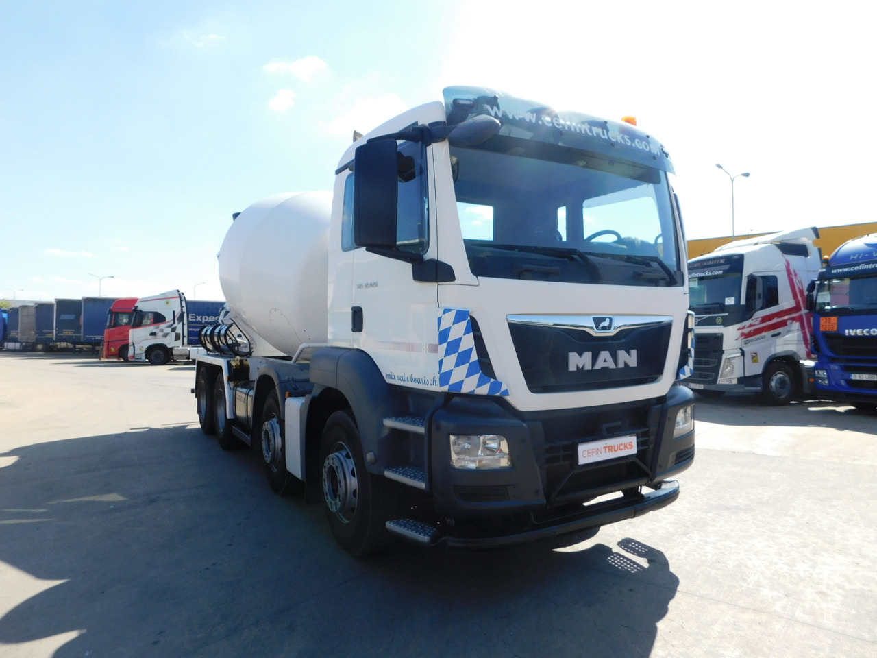 Man Tgs - Betonmixer: afbeelding 2 Man Tgs - Betonmixer: afbeelding 2