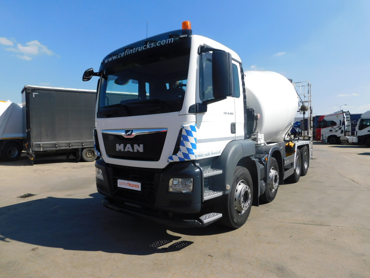 Man Tgs - Betonmixer: afbeelding 1 Man Tgs - Betonmixer: afbeelding 1