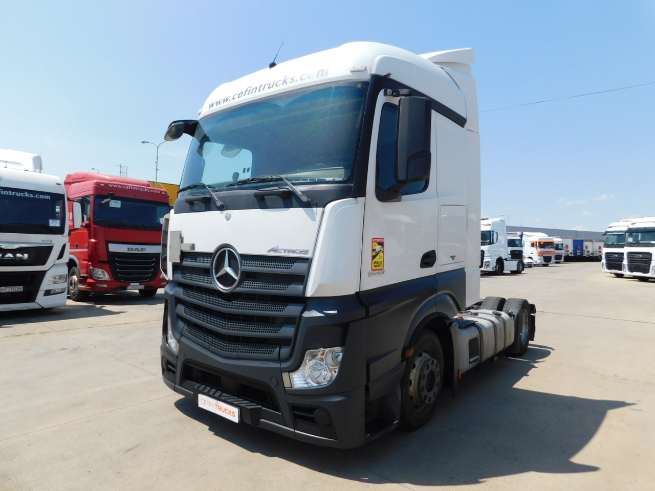 Mercedes Actros - Trekker: afbeelding 1 Mercedes Actros - Trekker: afbeelding 1