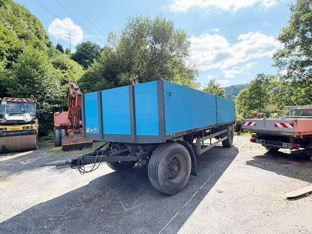 2-Achs Pritschenanhänger 2-Achs Pritschenanhänger - Open/ Plateau aanhangwagen: afbeelding 1 2-Achs Pritschenanhänger 2-Achs Pritschenanhänger - Open/ Plateau aanhangwagen: afbeelding 1
