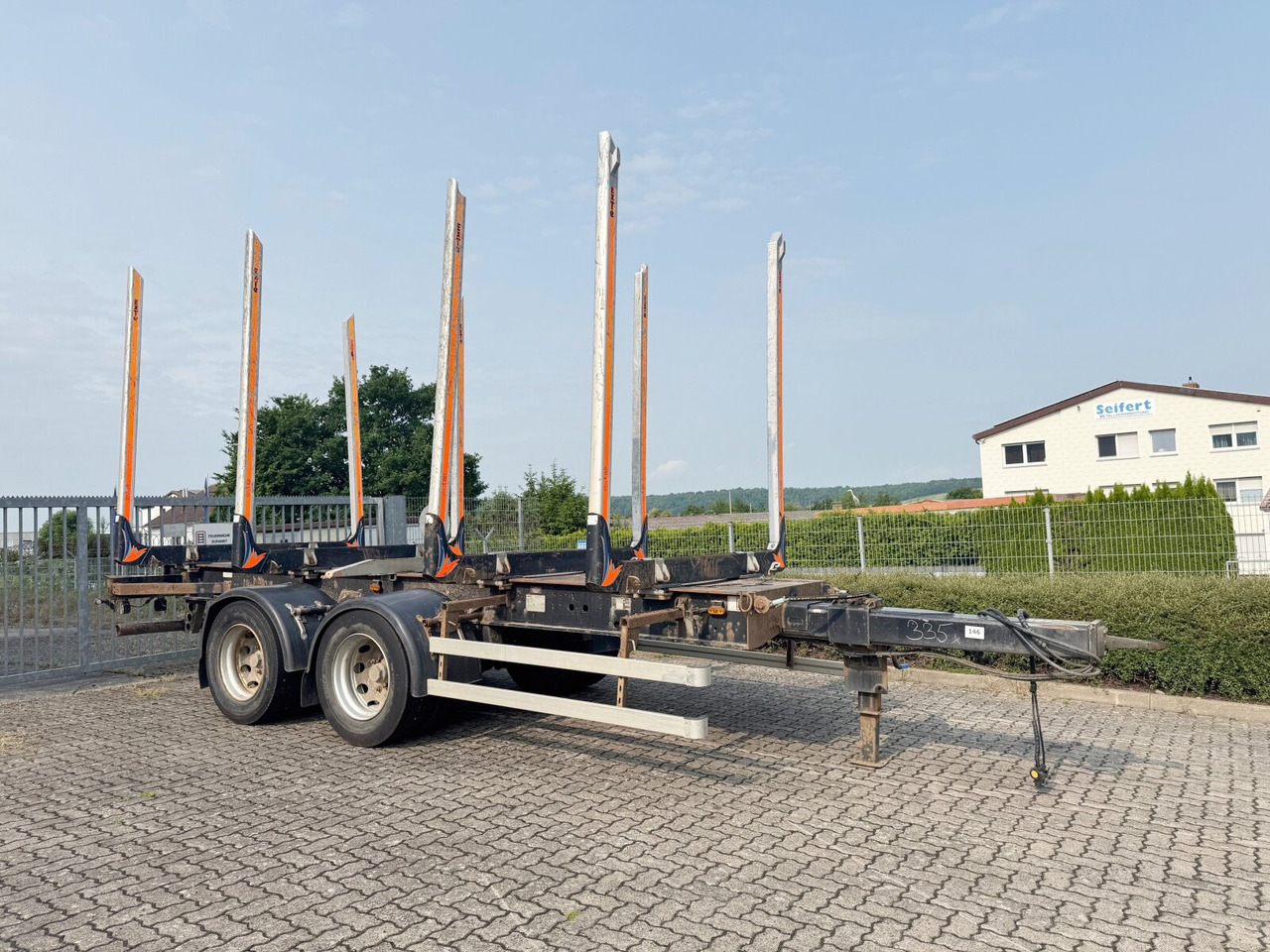 Hout aanhanger 2ST24LZ63 Holzanhänger 2ST24LZ63 Holzanhänger: afbeelding 9