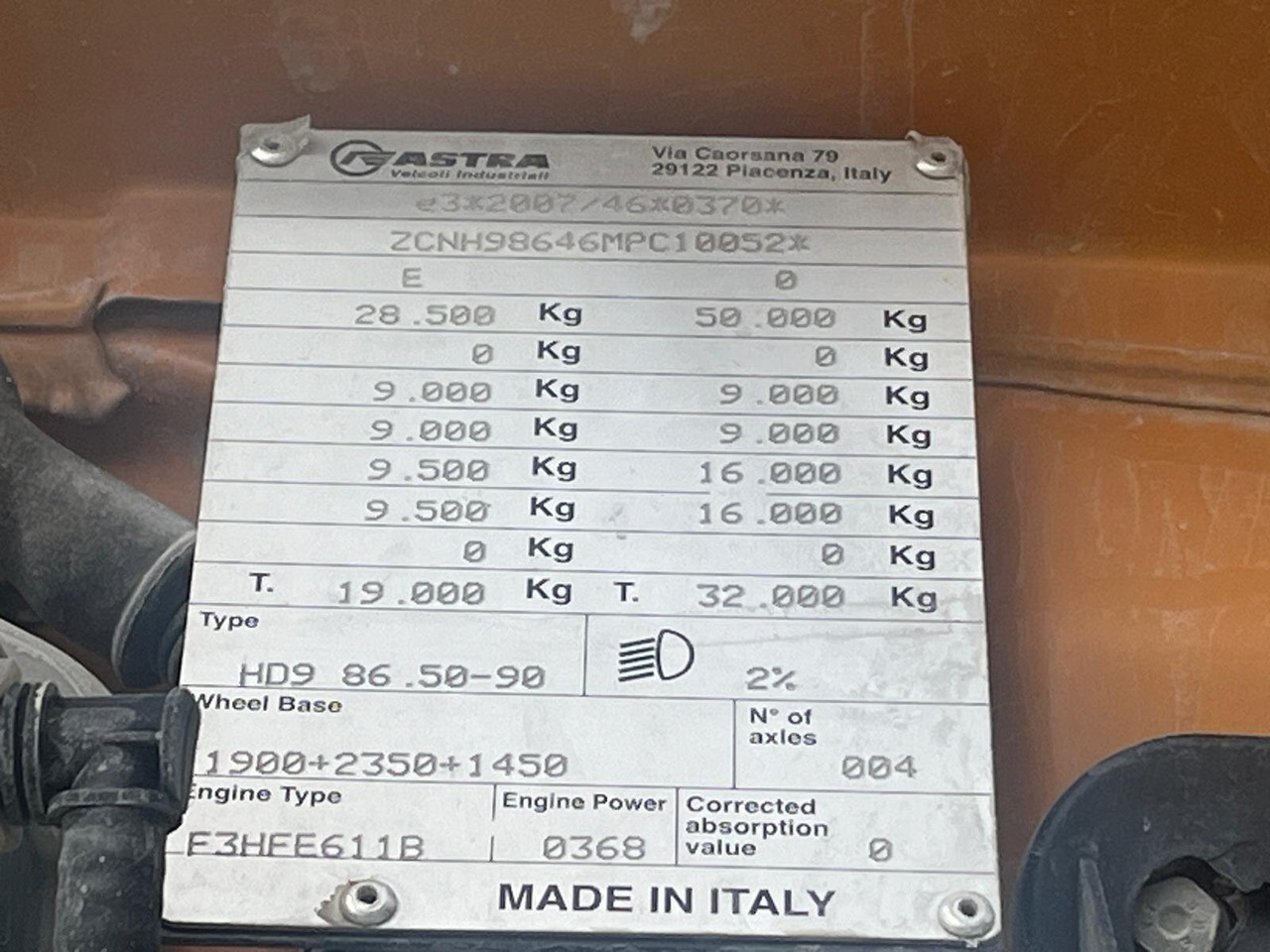 ASTRA HD9 86.50-90 8x6 ASTRA HD9 86.50-90 8x6, Unfallschaden, Cursor 13 - Chassis vrachtwagen: afbeelding 5 ASTRA HD9 86.50-90 8x6 ASTRA HD9 86.50-90 8x6, Unfallschaden, Cursor 13 - Chassis vrachtwagen: afbeelding 5