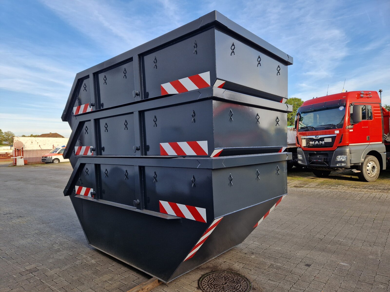 EACA 135.20 T FUCHS EACA 135.20 T, Absetzanhänger für 1 Mulde - Haakarm/ Portaalarm aanhanger: afbeelding 4 EACA 135.20 T FUCHS EACA 135.20 T, Absetzanhänger für 1 Mulde - Haakarm/ Portaalarm aanhanger: afbeelding 4