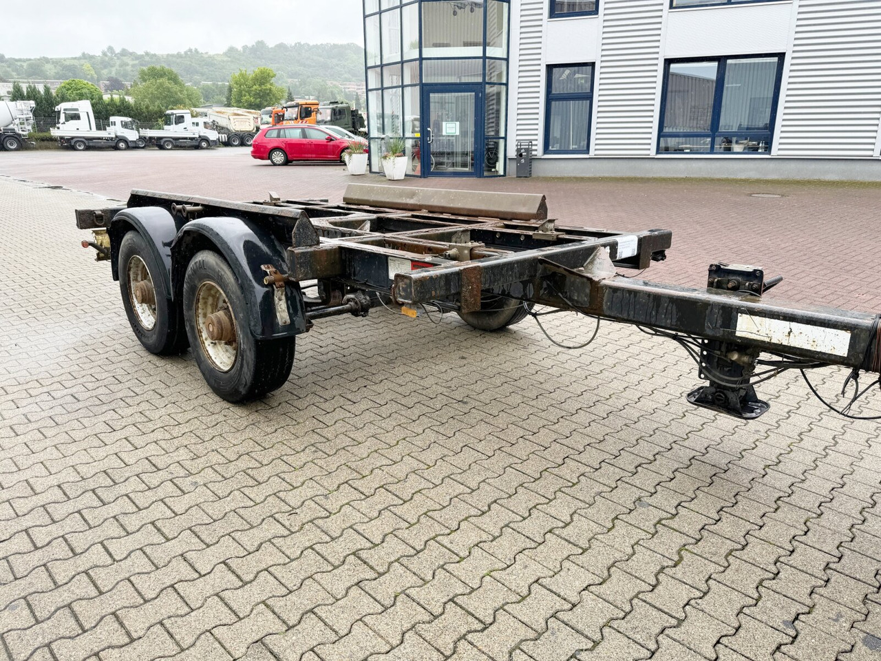Haakarm/ Portaalarm aanhanger EACA 135.20 T FUCHS EACA 135.20 T, Absetzanhänger für 1 Mulde: afbeelding 9 Haakarm/ Portaalarm aanhanger EACA 135.20 T FUCHS EACA 135.20 T, Absetzanhänger für 1 Mulde: afbeelding 9