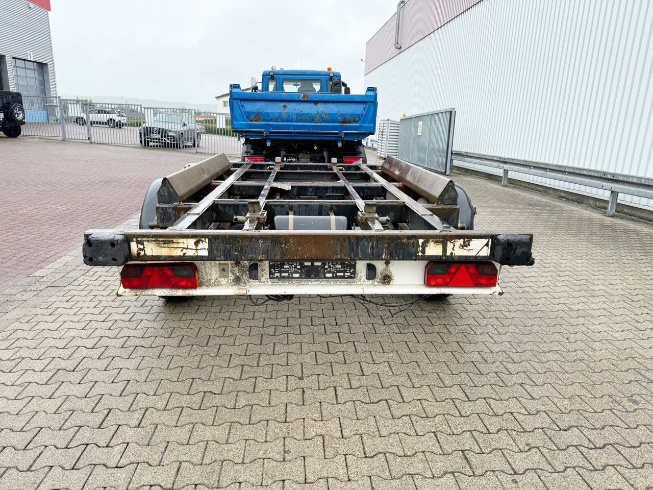 Haakarm/ Portaalarm aanhanger EACA 135.20 T FUCHS EACA 135.20 T, Absetzanhänger für 1 Mulde: afbeelding 7 Haakarm/ Portaalarm aanhanger EACA 135.20 T FUCHS EACA 135.20 T, Absetzanhänger für 1 Mulde: afbeelding 7