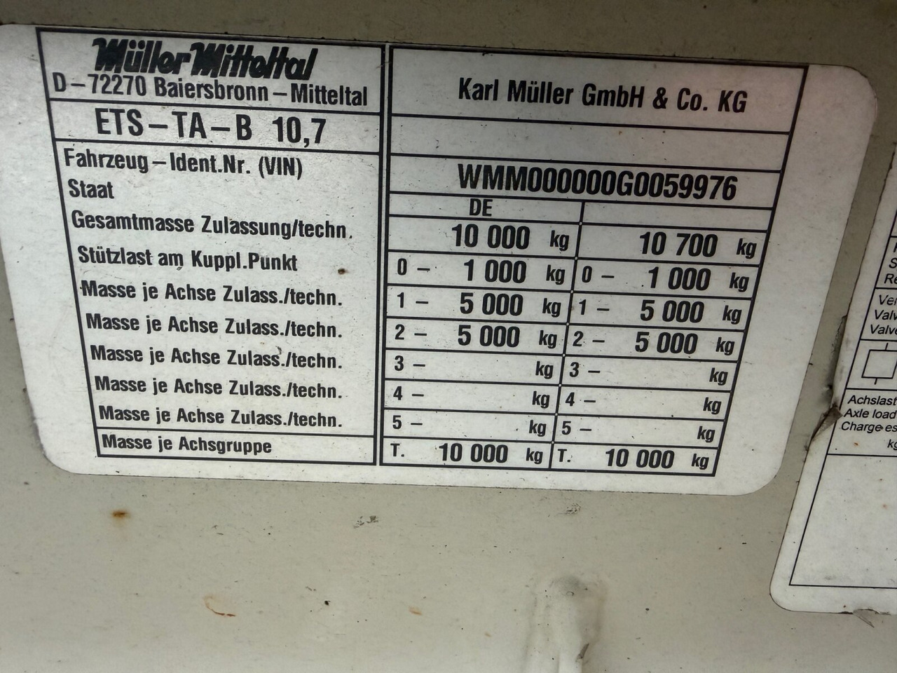 ETS-TA-B 10,7 ETS-TA-B 10,7 - Dieplader aanhangwagen: afbeelding 3 ETS-TA-B 10,7 ETS-TA-B 10,7 - Dieplader aanhangwagen: afbeelding 3