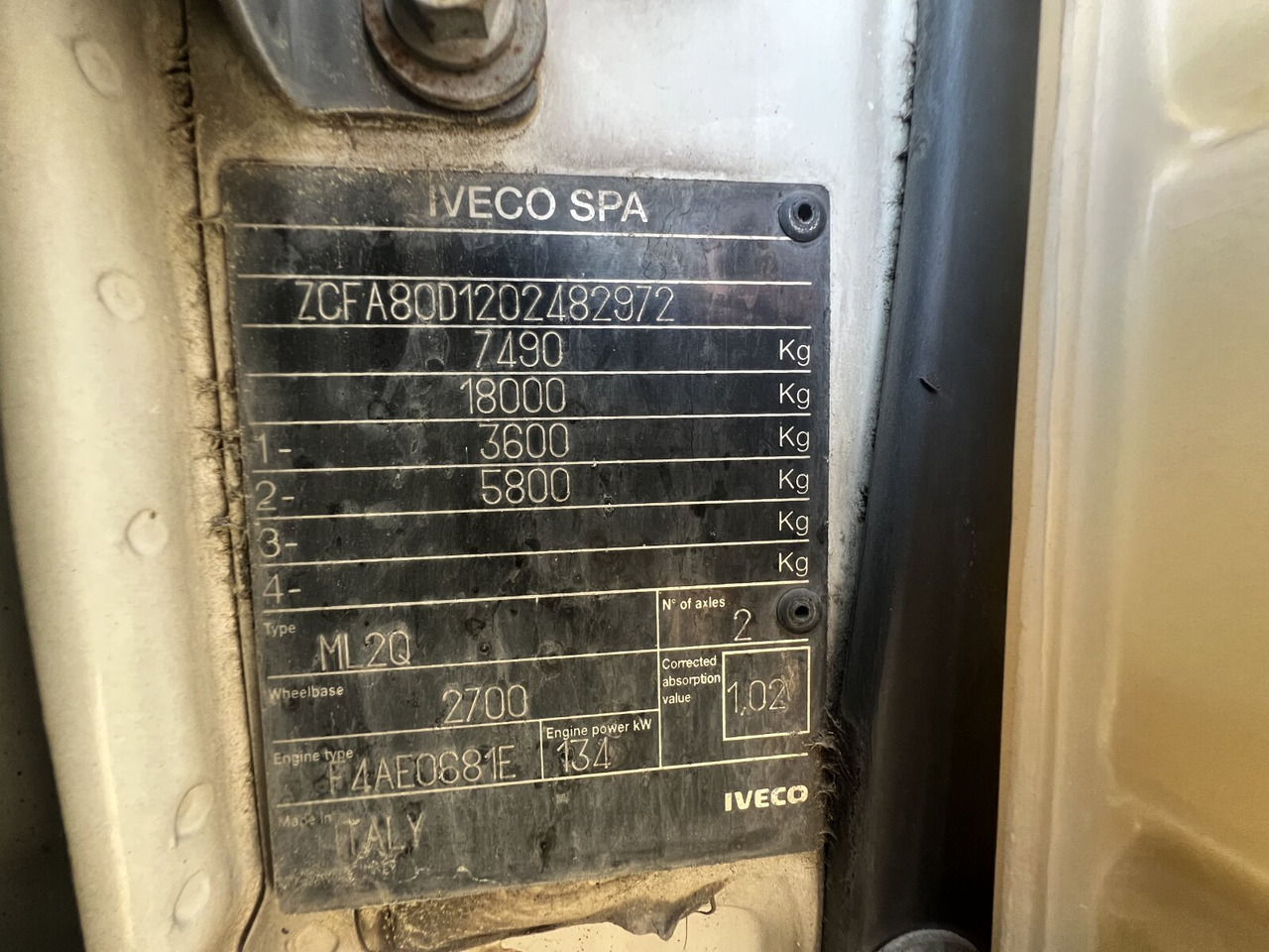 EuroCargo ML80E18K 4x2 EuroCargo ML80E18K 4x2 - Kipper vrachtwagen: afbeelding 3 EuroCargo ML80E18K 4x2 EuroCargo ML80E18K 4x2 - Kipper vrachtwagen: afbeelding 3