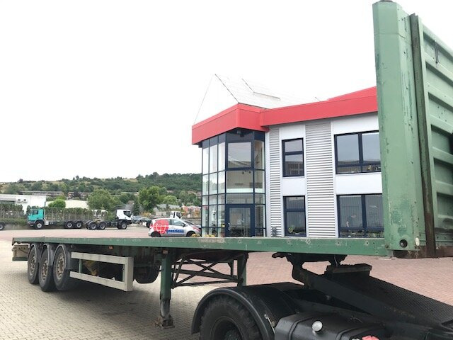 Open bak met boorden oplegger General Trailer SYY3FP SYY3FP Plattformauflieger, Liftachse: afbeelding 8