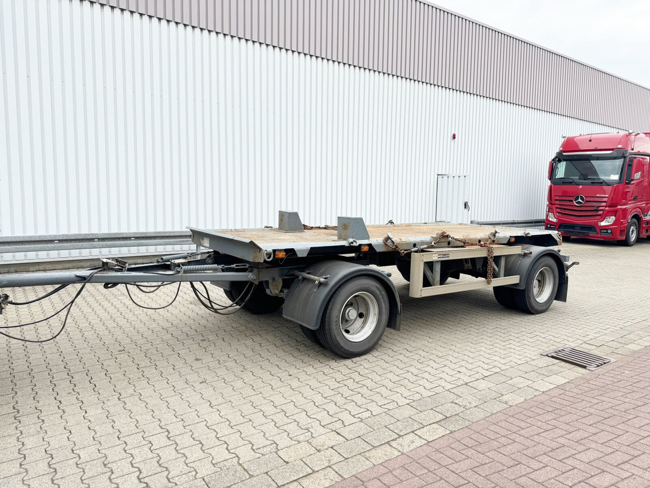 HKM A 18 ZB 3,4 A 18 ZB 3,4 Absetzanhänger - Containertransporter/ Wissellaadbak aanhangwagen: afbeelding 1 HKM A 18 ZB 3,4 A 18 ZB 3,4 Absetzanhänger - Containertransporter/ Wissellaadbak aanhangwagen: afbeelding 1
