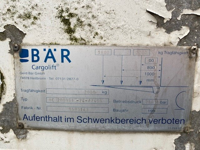 KA 18 ROHR KA 18 - Koelwagen aanhangwagen: afbeelding 5 KA 18 ROHR KA 18 - Koelwagen aanhangwagen: afbeelding 5