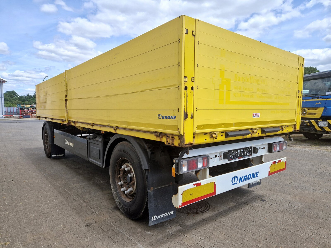 Krone AZP 18 AZP 18 Baustoffanhänger, 5x VORHANDEN! - Open/ Plateau aanhangwagen: afbeelding 2 Krone AZP 18 AZP 18 Baustoffanhänger, 5x VORHANDEN! - Open/ Plateau aanhangwagen: afbeelding 2