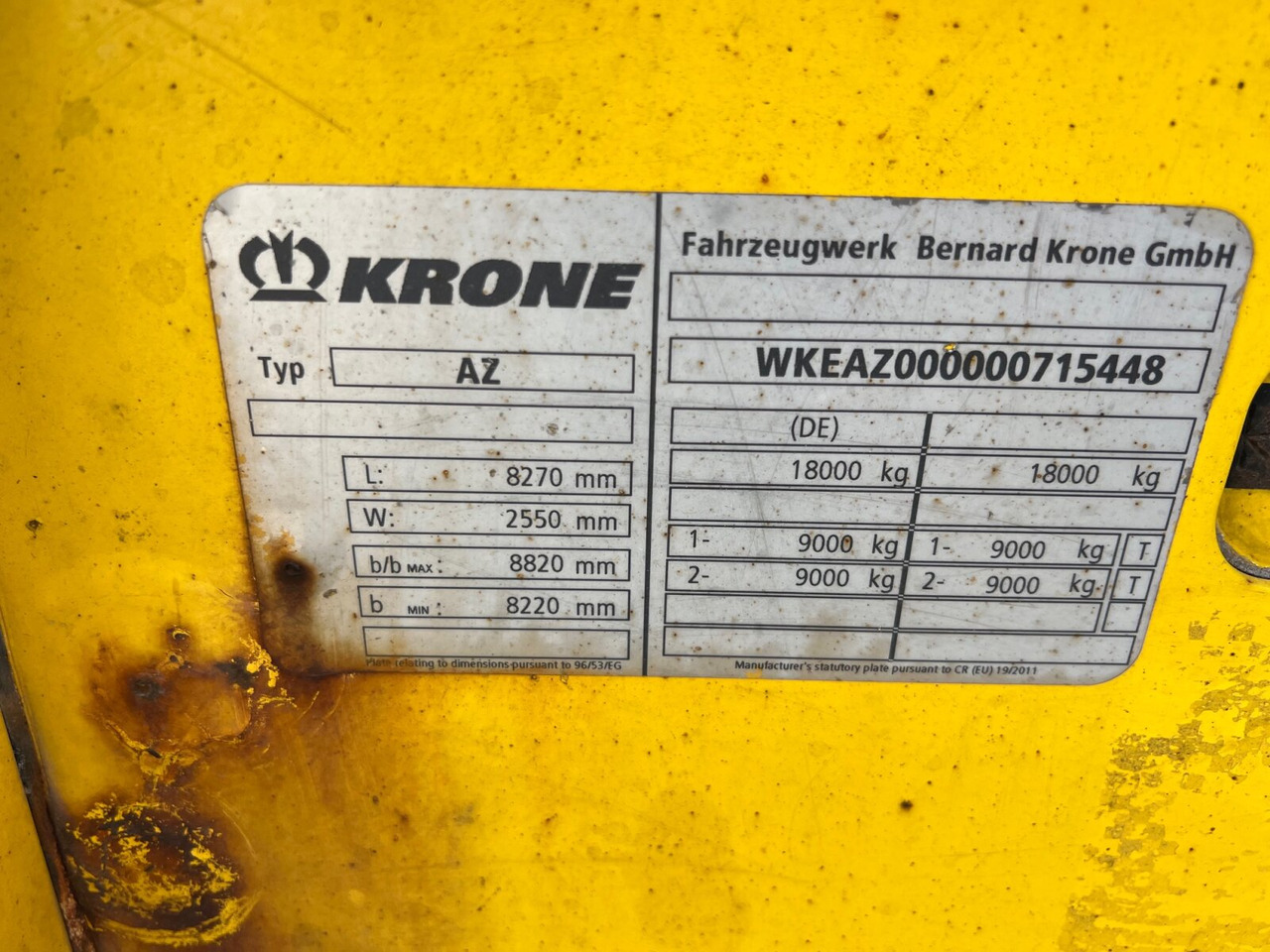 Krone AZP 18 AZP 18 - Open/ Plateau aanhangwagen: afbeelding 5 Krone AZP 18 AZP 18 - Open/ Plateau aanhangwagen: afbeelding 5