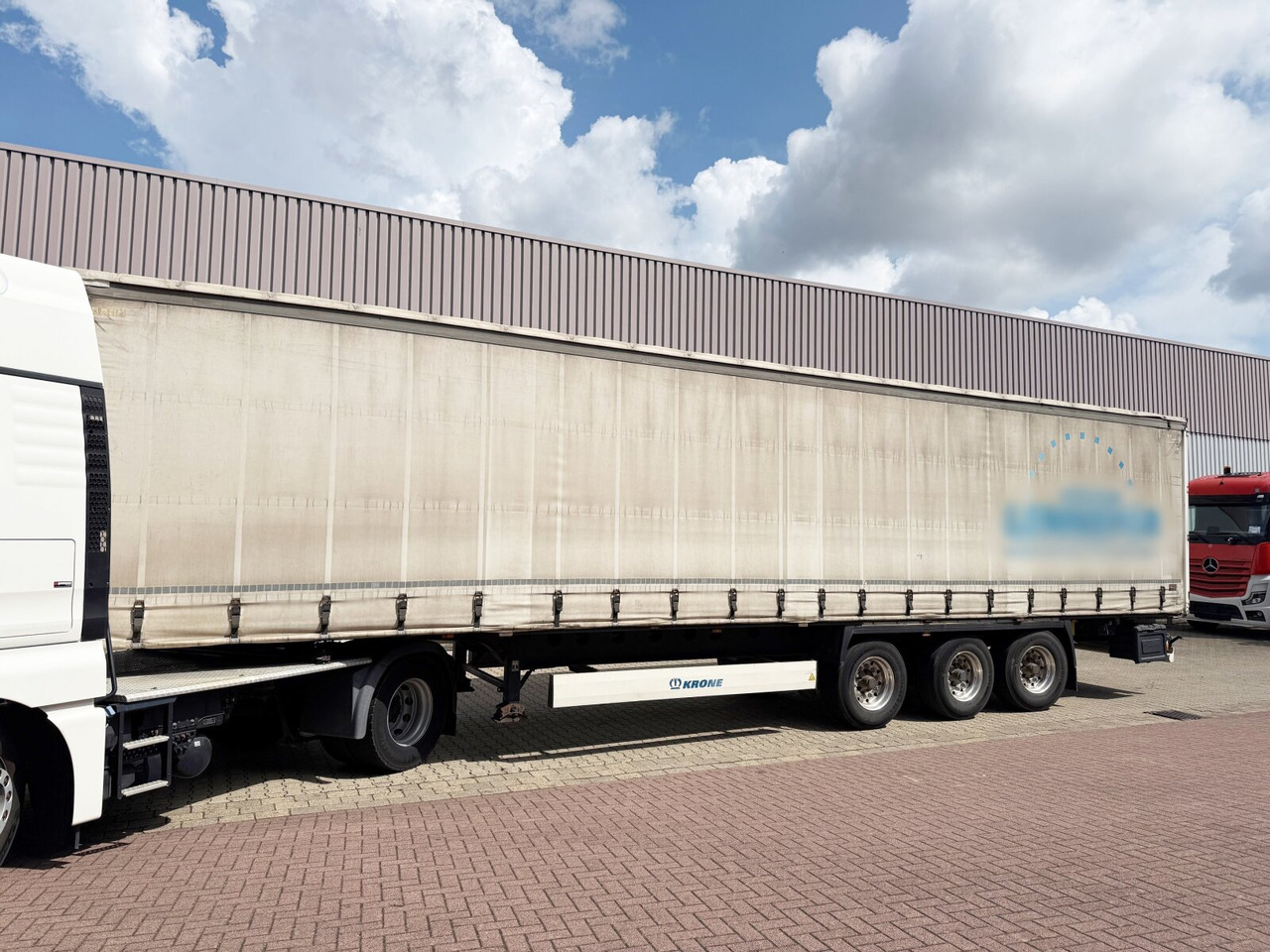Krone SDP 27 eLCL10-CS Coil Liner SDP 27 eLCL10-CS Coil Liner, Coilmulde, Liftachse, Nachlauflenkachse, Edscha - Open bak met boorden oplegger: afbeelding 1 Krone SDP 27 eLCL10-CS Coil Liner SDP 27 eLCL10-CS Coil Liner, Coilmulde, Liftachse, Nachlauflenkachse, Edscha - Open bak met boorden oplegger: afbeelding 1