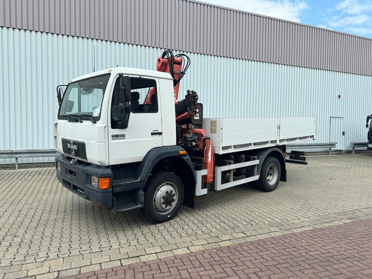 Kraanwagen, Vrachtwagen met open laadbak MAN 14.224 LAC 4x4 BB 14.224 LAC 4x4 BB mit Kran Atlas 100.1: afbeelding 8 Kraanwagen, Vrachtwagen met open laadbak MAN 14.224 LAC 4x4 BB 14.224 LAC 4x4 BB mit Kran Atlas 100.1: afbeelding 8