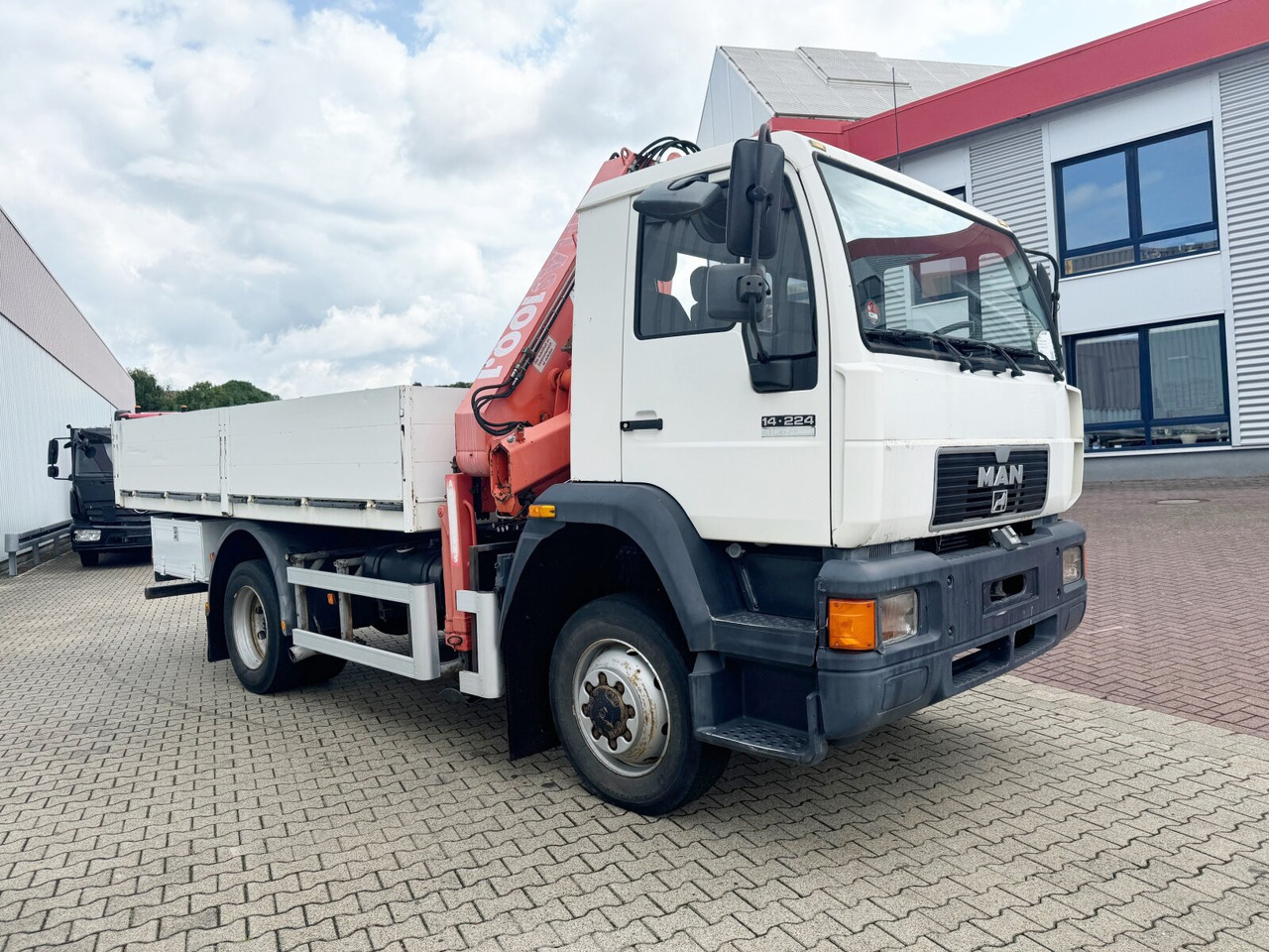 Kraanwagen, Vrachtwagen met open laadbak MAN 14.224 LAC 4x4 BB 14.224 LAC 4x4 BB mit Kran Atlas 100.1: afbeelding 10 Kraanwagen, Vrachtwagen met open laadbak MAN 14.224 LAC 4x4 BB 14.224 LAC 4x4 BB mit Kran Atlas 100.1: afbeelding 10