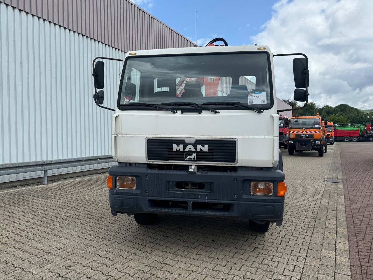 Kraanwagen, Vrachtwagen met open laadbak MAN 14.224 LAC 4x4 BB 14.224 LAC 4x4 BB mit Kran Atlas 100.1: afbeelding 9 Kraanwagen, Vrachtwagen met open laadbak MAN 14.224 LAC 4x4 BB 14.224 LAC 4x4 BB mit Kran Atlas 100.1: afbeelding 9