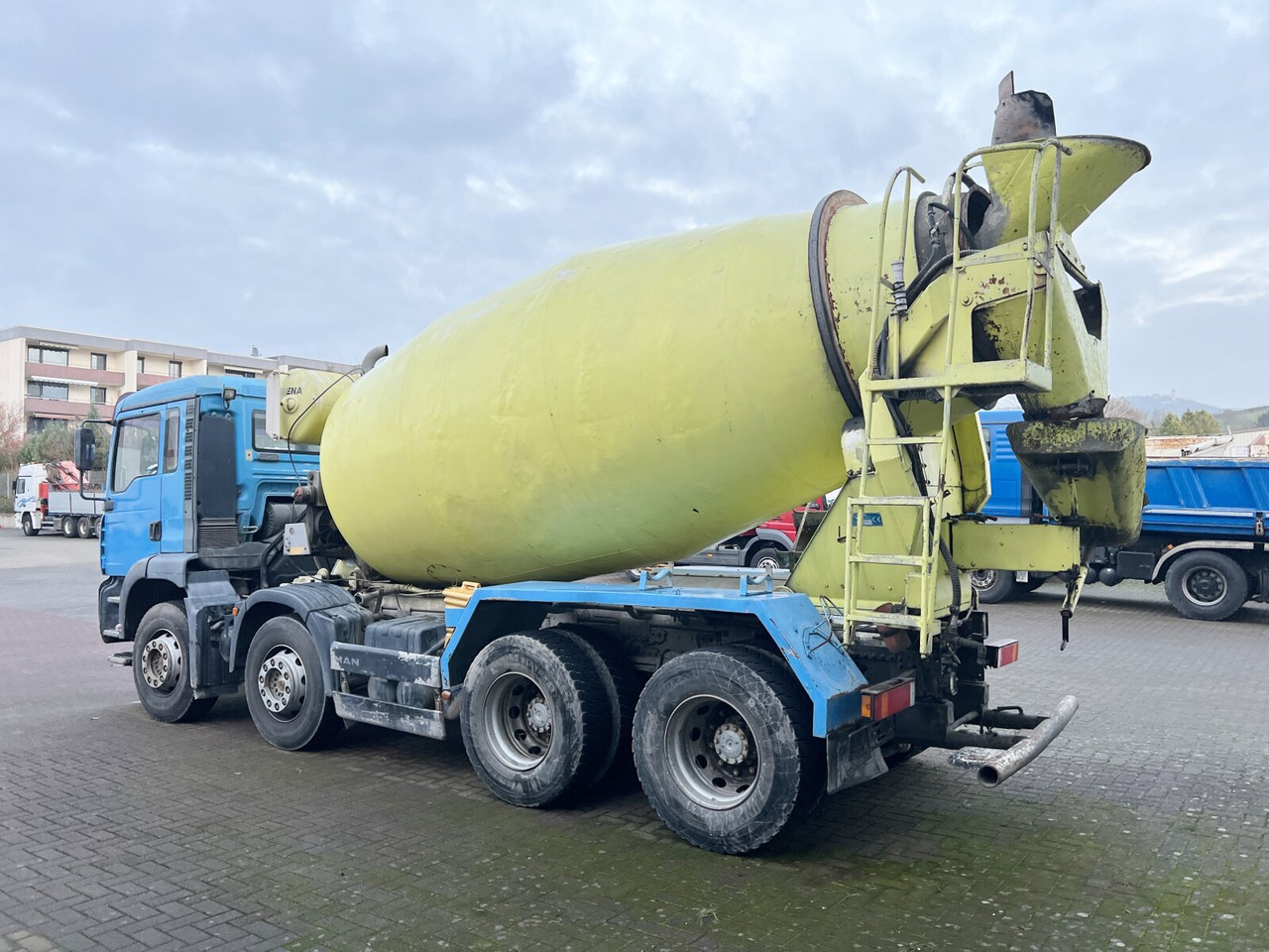 Betonmixer MAN TGA 35.410 8x4 BB TGA 35.410 8x4 BB, Betonmischer Karrena 10m³: afbeelding 9