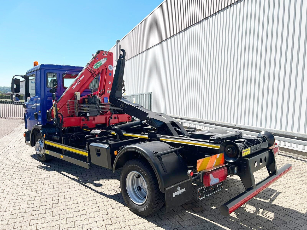 Haakarmsysteem vrachtwagen, Kraanwagen MAN TGL 12.180/210 4x2 BB TGL 12.180/210 4x2 BB, City-Abroller, Kran AMCO VEBA 807N2S: afbeelding 14