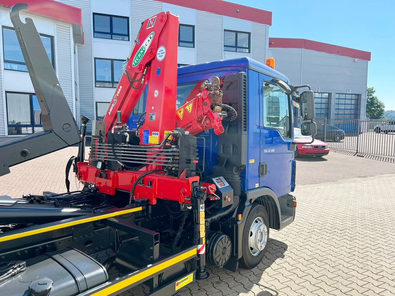 Haakarmsysteem vrachtwagen, Kraanwagen MAN TGL 12.180/210 4x2 BB TGL 12.180/210 4x2 BB, City-Abroller, Kran AMCO VEBA 807N2S: afbeelding 10