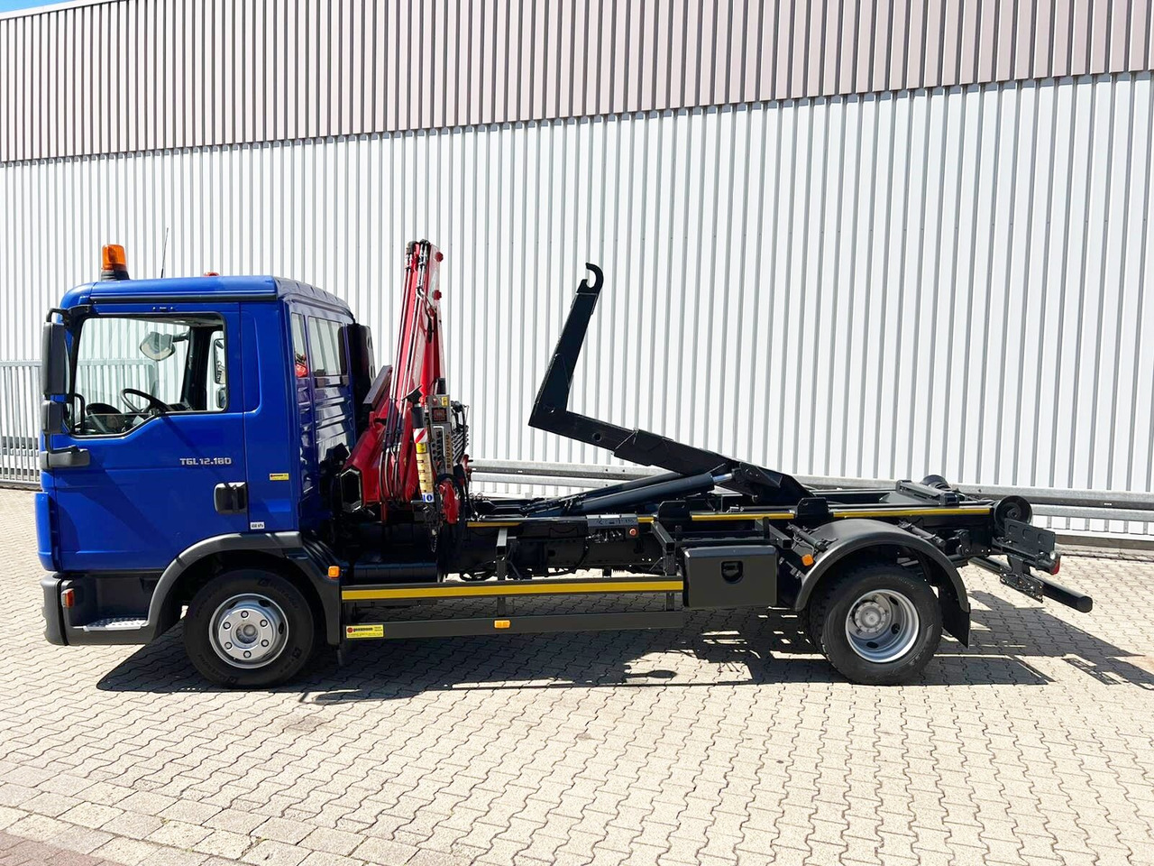 Haakarmsysteem vrachtwagen, Kraanwagen MAN TGL 12.180/210 4x2 BB TGL 12.180/210 4x2 BB, City-Abroller, Kran AMCO VEBA 807N2S: afbeelding 15