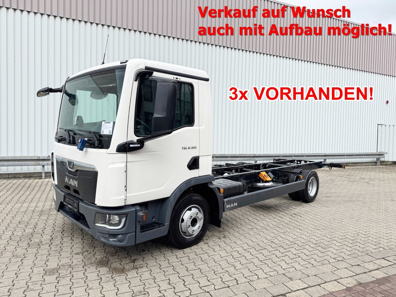MAN TGL 8.160 4x2 BL CH TGL 8.160 4x2 BL CH - Chassis vrachtwagen: afbeelding 1 MAN TGL 8.160 4x2 BL CH TGL 8.160 4x2 BL CH - Chassis vrachtwagen: afbeelding 1