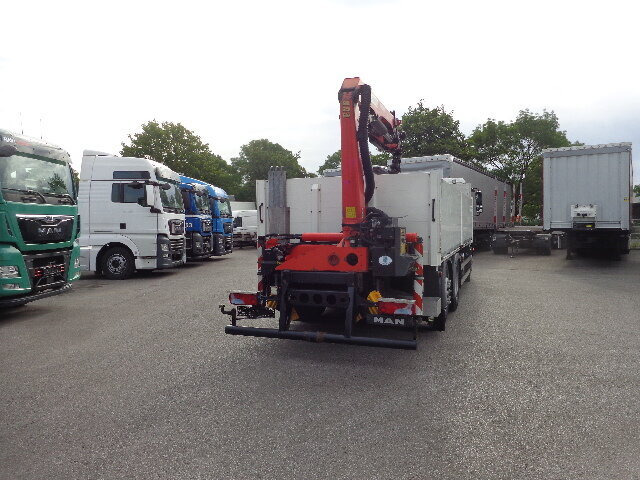 Kraanwagen, Vrachtwagen met open laadbak MAN TGM 26.340 6x2-4 LL TGM 26.340 6x2-4 LL,Lenk-Liftachse, Heckkran, Palfinger PK 11.001, faltbar,: afbeelding 8