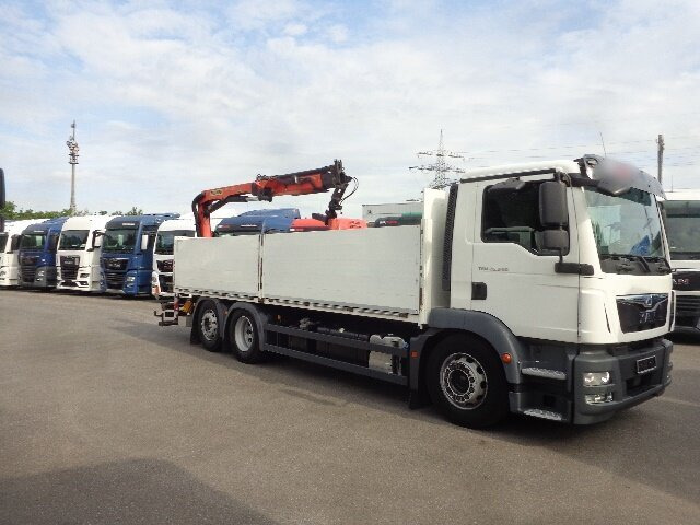 MAN TGM 26.340 6x2-4 LL TGM 26.340 6x2-4 LL,Lenk-Liftachse, Heckkran, Palfinger PK 11.001, faltbar, - Kraanwagen, Vrachtwagen met open laadbak: afbeelding 4 MAN TGM 26.340 6x2-4 LL TGM 26.340 6x2-4 LL,Lenk-Liftachse, Heckkran, Palfinger PK 11.001, faltbar, - Kraanwagen, Vrachtwagen met open laadbak: afbeelding 4