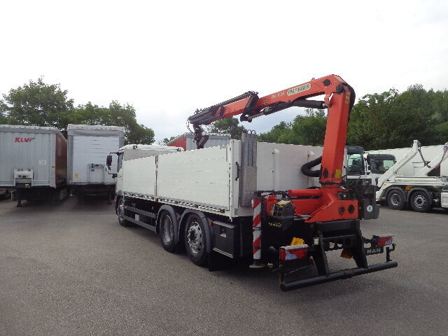 Kraanwagen, Vrachtwagen met open laadbak MAN TGM 26.340 6x2-4 LL TGM 26.340 6x2-4 LL,Lenk-Liftachse, Heckkran, Palfinger PK 11.001, faltbar,: afbeelding 9