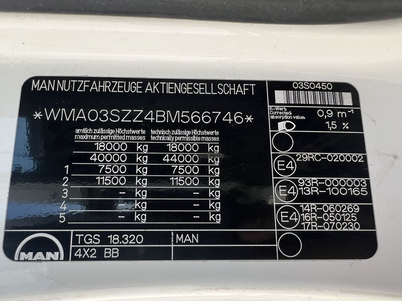 MAN TGS 18.320 4x2 BB TGS 18.320 4x2 BB, Tele-Absetzer - Portaalarmsysteem vrachtwagen: afbeelding 5 MAN TGS 18.320 4x2 BB TGS 18.320 4x2 BB, Tele-Absetzer - Portaalarmsysteem vrachtwagen: afbeelding 5
