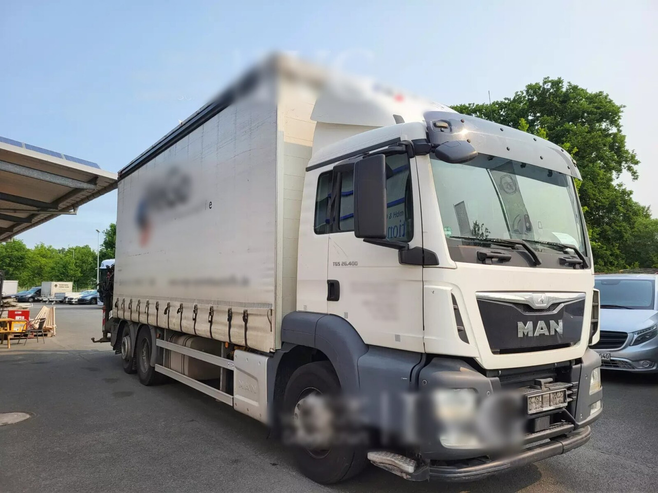 MAN TGS 26.400 6x2-4 LL TGS 26.400 6x2-4 LL, Lenk-/Lift, Edscha, Heckkran Palfinger PK23002-C + Jib PJ060A, Funk - Schuifzeilen vrachtwagen, Kraanwagen: afbeelding 1 MAN TGS 26.400 6x2-4 LL TGS 26.400 6x2-4 LL, Lenk-/Lift, Edscha, Heckkran Palfinger PK23002-C + Jib PJ060A, Funk - Schuifzeilen vrachtwagen, Kraanwagen: afbeelding 1