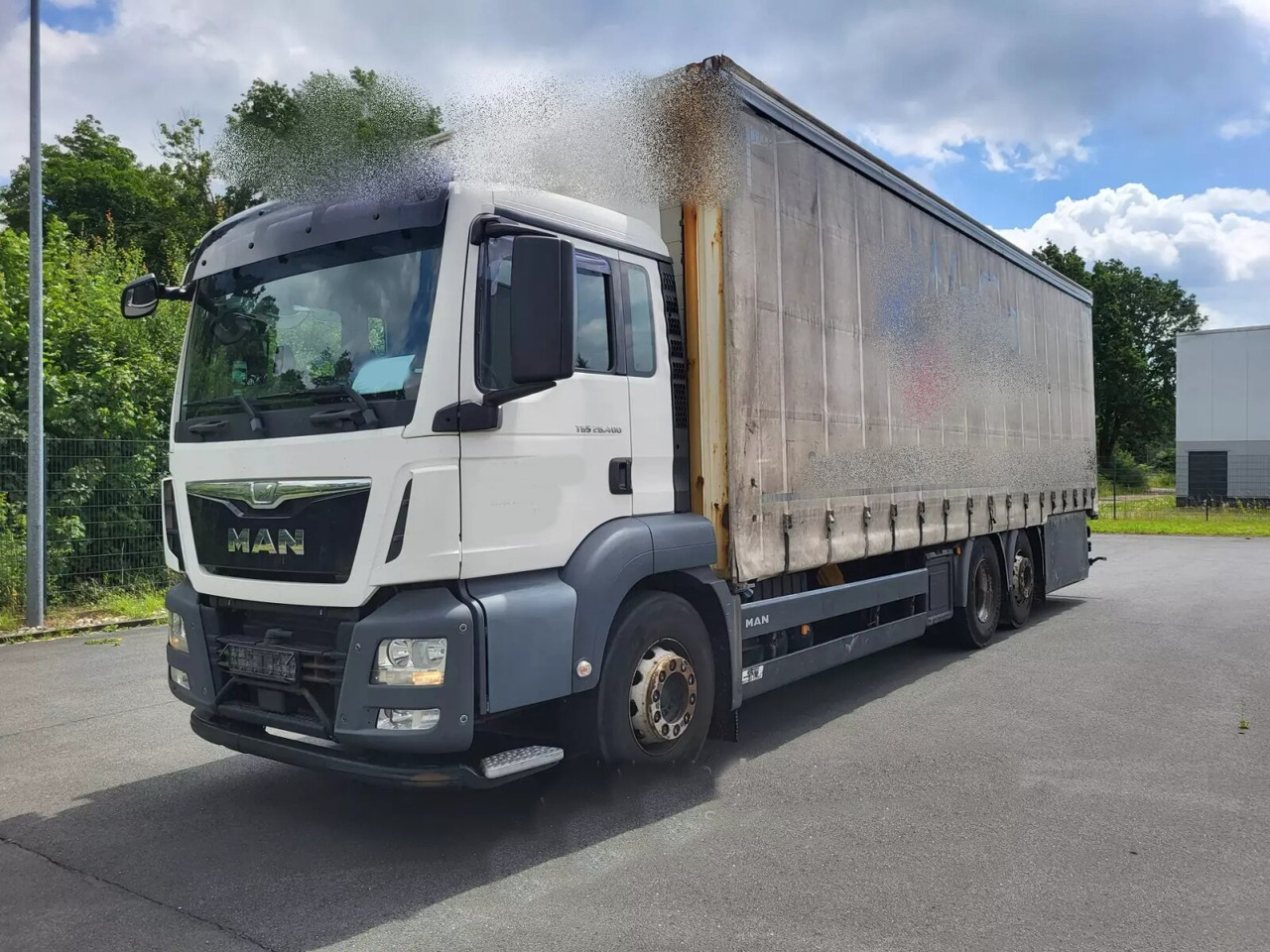 MAN TGS 26.400 6x2-4 LL TGS 26.400 6x2-4 LL, Lenk-/Lift, Hubdach - Vrachtwagen met open laadbak, Kraanwagen: afbeelding 1 MAN TGS 26.400 6x2-4 LL TGS 26.400 6x2-4 LL, Lenk-/Lift, Hubdach - Vrachtwagen met open laadbak, Kraanwagen: afbeelding 1