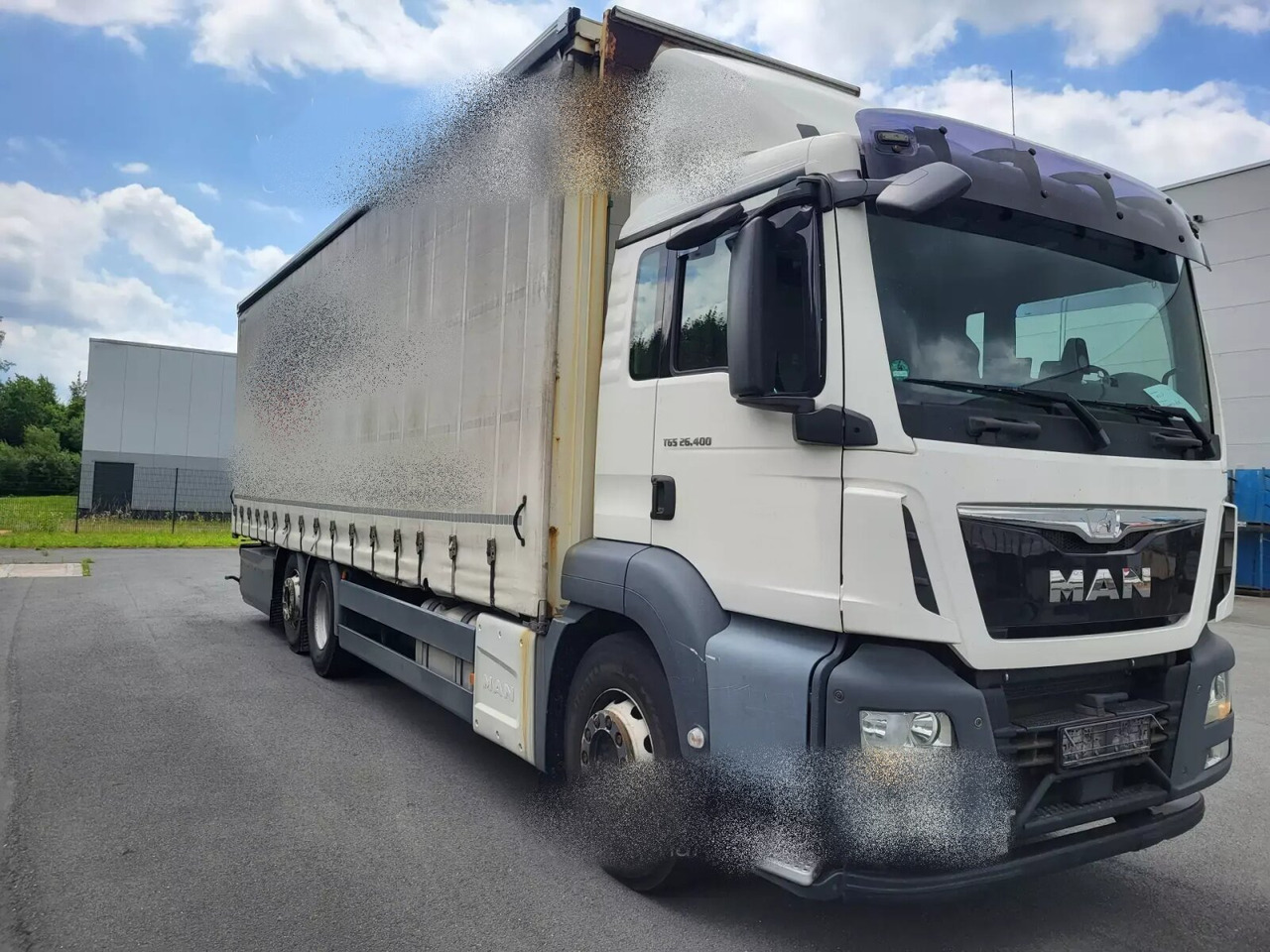 MAN TGS 26.400 6x2-4 LL TGS 26.400 6x2-4 LL, Lenk-/Lift, Hubdach - Vrachtwagen met open laadbak, Kraanwagen: afbeelding 4 MAN TGS 26.400 6x2-4 LL TGS 26.400 6x2-4 LL, Lenk-/Lift, Hubdach - Vrachtwagen met open laadbak, Kraanwagen: afbeelding 4