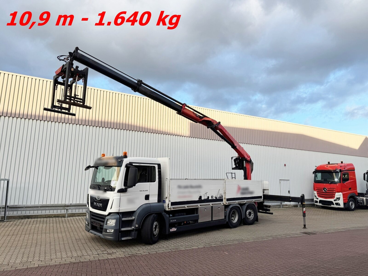 MAN TGS 26.420 6x2-4 LL TGS 26.420 6x2-4 LL, Navi, Lenk-/Liftachse, Heckkran Palfinger PK20.501L TEC - Kraanwagen, Vrachtwagen met open laadbak: afbeelding 1 MAN TGS 26.420 6x2-4 LL TGS 26.420 6x2-4 LL, Navi, Lenk-/Liftachse, Heckkran Palfinger PK20.501L TEC - Kraanwagen, Vrachtwagen met open laadbak: afbeelding 1