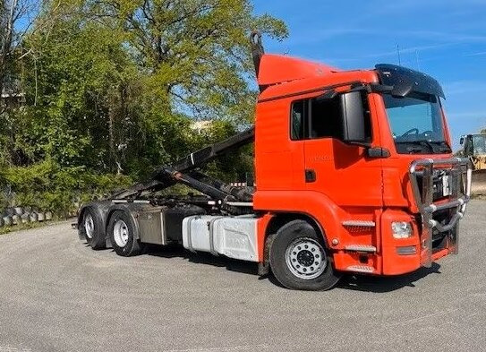 MAN TGS 26.480 6x2-4 BL TGS 26.480 6x2-4 BL, Intarder, Lenk-/Liftachse, Motorabtrieb - Haakarmsysteem vrachtwagen: afbeelding 2 MAN TGS 26.480 6x2-4 BL TGS 26.480 6x2-4 BL, Intarder, Lenk-/Liftachse, Motorabtrieb - Haakarmsysteem vrachtwagen: afbeelding 2