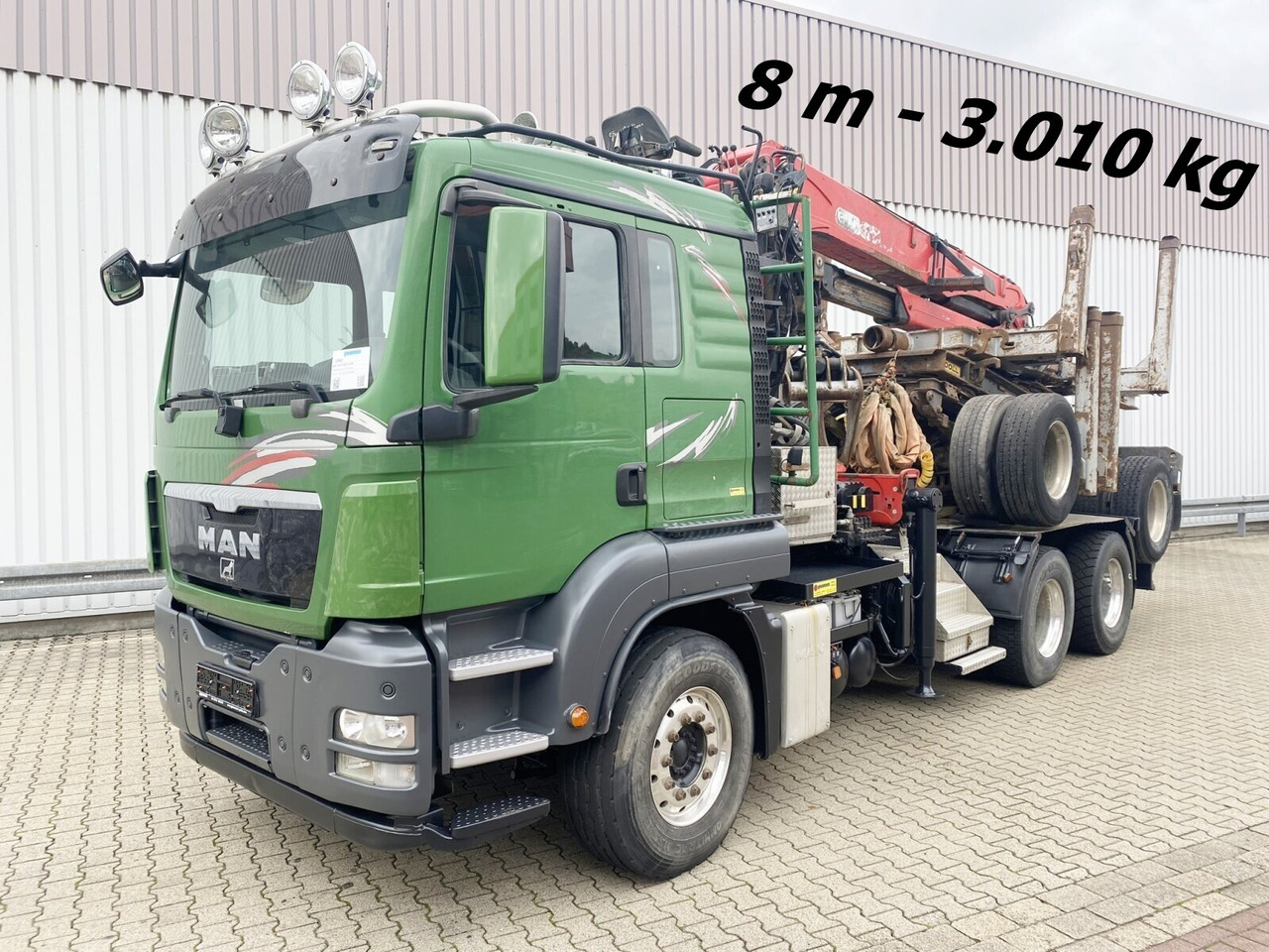 MAN TGS 26.480 6x4 BB TGS 26.480 6x4 BB, Intarder, Kran Epsilon S270L88, Langholz - Houttransport, Kraanwagen: afbeelding 1 MAN TGS 26.480 6x4 BB TGS 26.480 6x4 BB, Intarder, Kran Epsilon S270L88, Langholz - Houttransport, Kraanwagen: afbeelding 1
