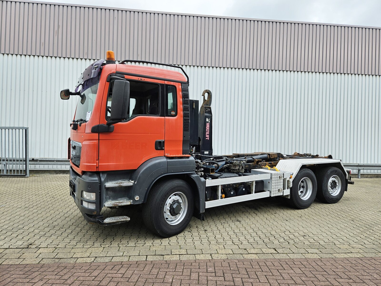 MAN TGS 26.480 6x4H-4 BL TGS 26.480 6x4H-4 BL, Multilift Abroller HydroDrive, Lenk-/Liftachse, Wechselfahrzeug - Haakarmsysteem vrachtwagen: afbeelding 1 MAN TGS 26.480 6x4H-4 BL TGS 26.480 6x4H-4 BL, Multilift Abroller HydroDrive, Lenk-/Liftachse, Wechselfahrzeug - Haakarmsysteem vrachtwagen: afbeelding 1