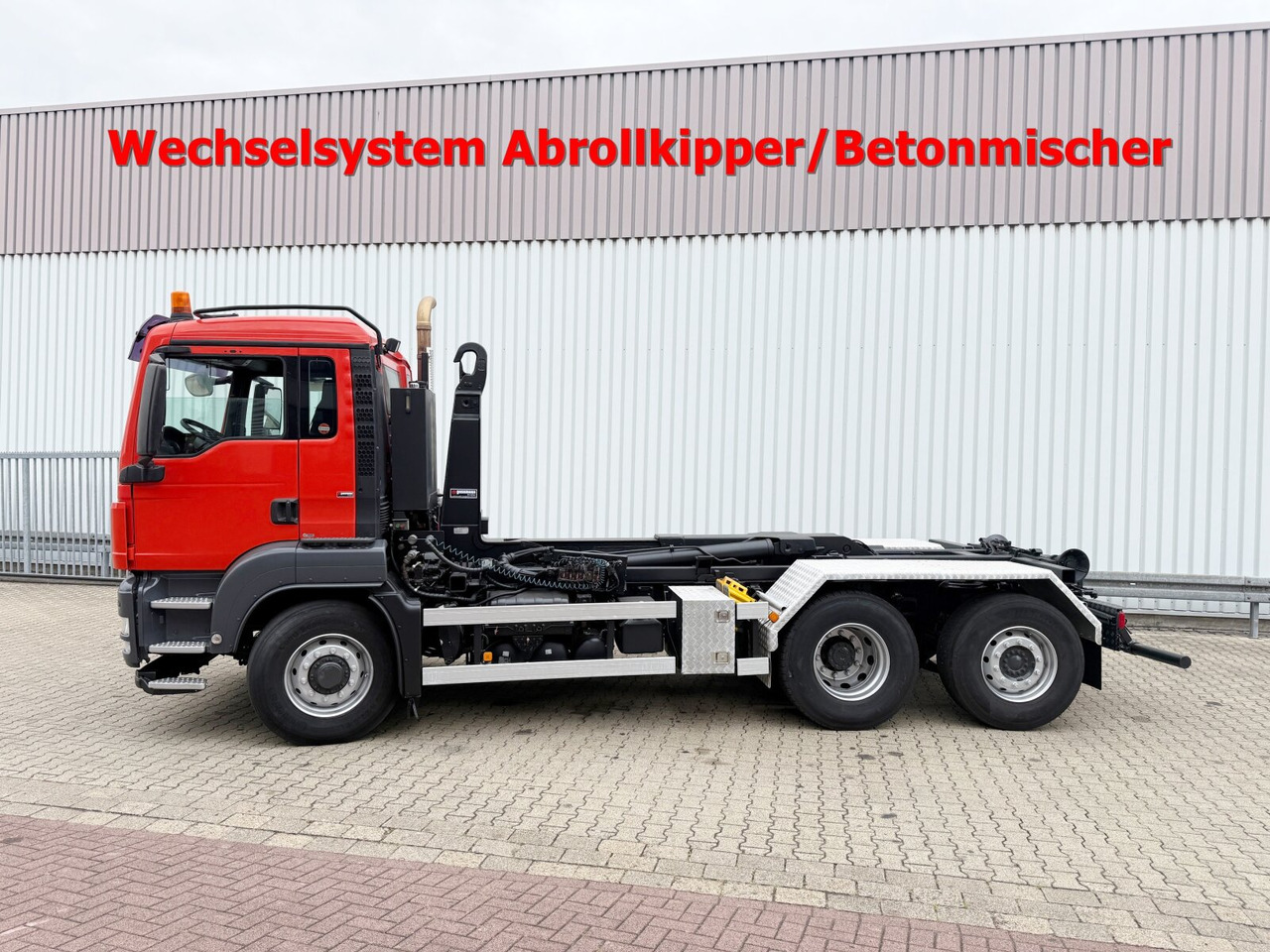 MAN TGS 26.480 6x4H-4 BL TGS 26.480 6x4H-4 BL, Multilift Abroller HydroDrive, Lenk-/Liftachse, Wechselfahrzeug - Haakarmsysteem vrachtwagen: afbeelding 1 MAN TGS 26.480 6x4H-4 BL TGS 26.480 6x4H-4 BL, Multilift Abroller HydroDrive, Lenk-/Liftachse, Wechselfahrzeug - Haakarmsysteem vrachtwagen: afbeelding 1