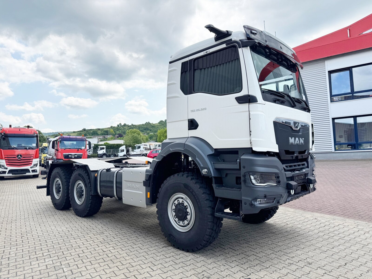 Nieuw Chassis vrachtwagen MAN TGS 26.520 6x6 BB TGS 26.520 6x6 BB, PriTarder, Navi, Optiview, Einzelbereifung: afbeelding 9
